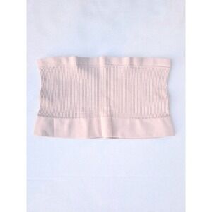 NEW Free People Intimately Ribbed Seamless Bandeau Tube Top Pink Layer 32A-32C